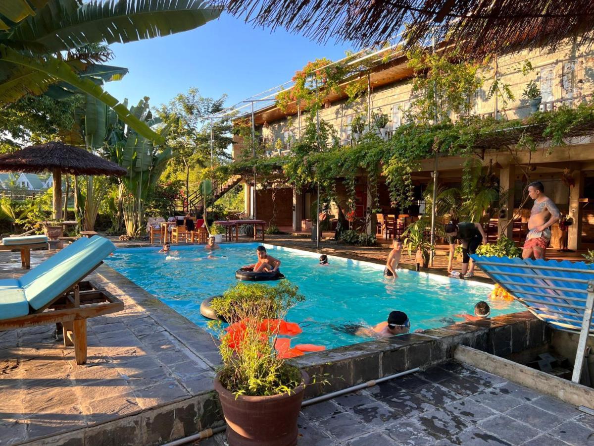 Jungle Boss Travel Lodge Phong Nha Exterior foto